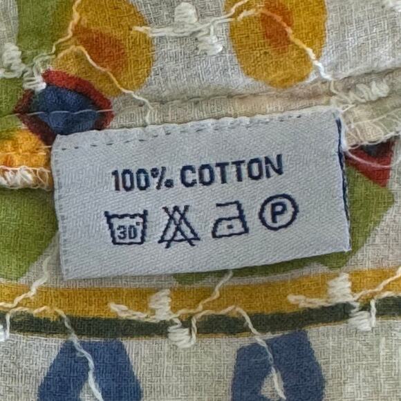 COLORI DI MARE Beachwear Cover-Up Kaftan Embroidered Beaded Tunic Mini Dress  L - Picture 10 of 14